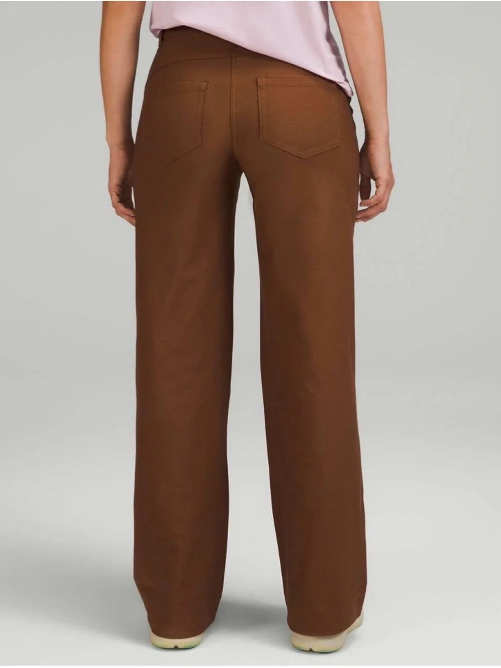 Lululemon City Sleek 5 Pocket Wide-Leg High-Rise Pant *Light Utilitech RST BRN